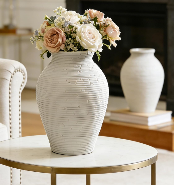 Terracotta Vase Set (2 Pieces) – Rustic-Style Home Decor